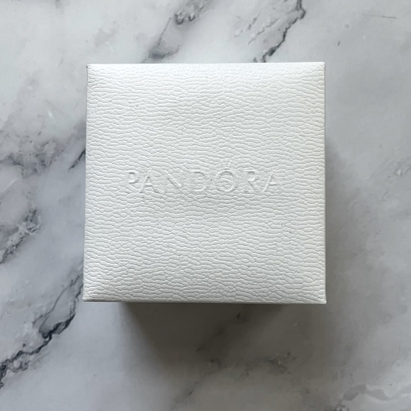 Pandora sterling silver infinity studs with cubic zirconia accents - NWOT - Picture 5 of 6